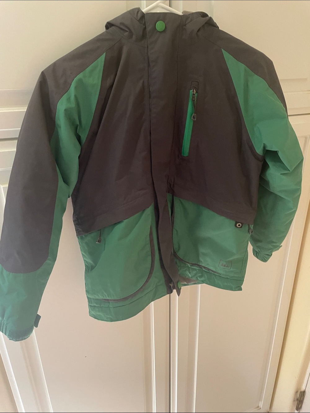 REI Boys Hooded Jacket 8